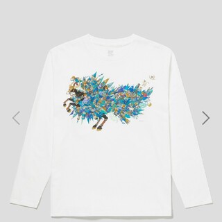 グラニフ(Design Tshirts Store graniph)のグラニフ ロンT(SSサイズ) junaidaコラボ商品(Tシャツ(長袖/七分))