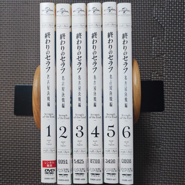 DVD 終わりのセラフ 名古屋決戦編 全巻セット 全6巻