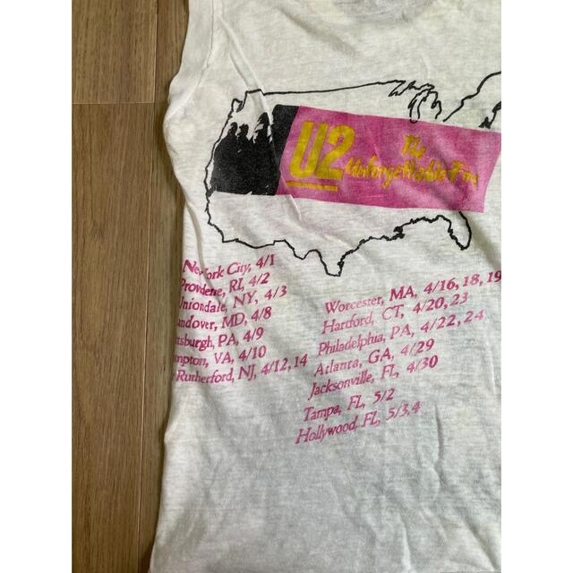 80s vintage u2 world tour t 7