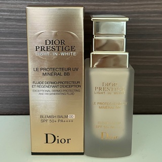 ディオール(Dior)のプレステージ ホワイト ル プロテクター ＵＶ ミネラル ＢＢ　00(BBクリーム)