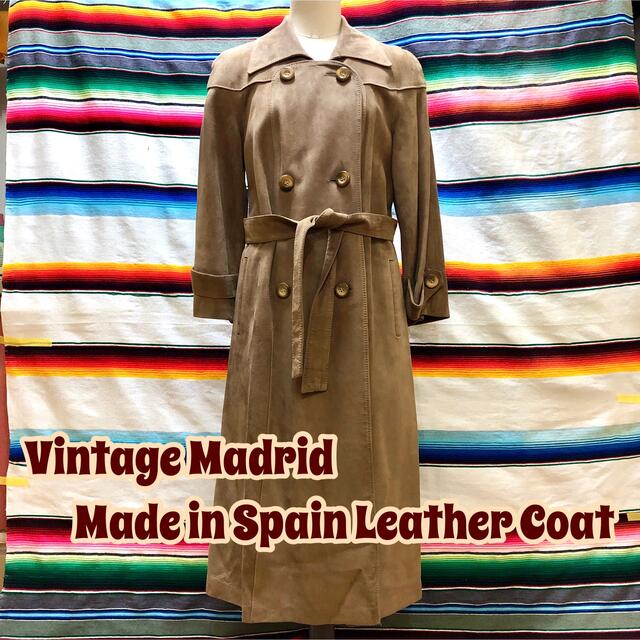 Madrid Made In SPAIN レザーコート