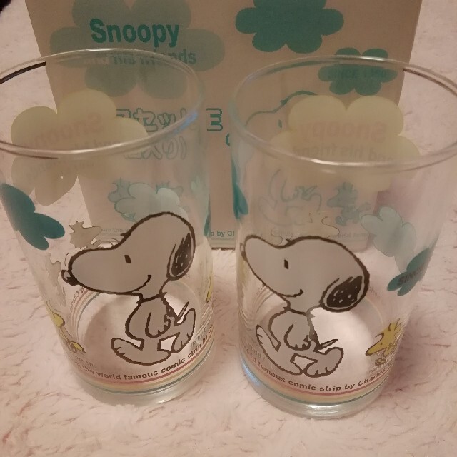 SNOOPY(スヌーピー)のSNOOPY　ペアグラスセット インテリア/住まい/日用品のキッチン/食器(グラス/カップ)の商品写真