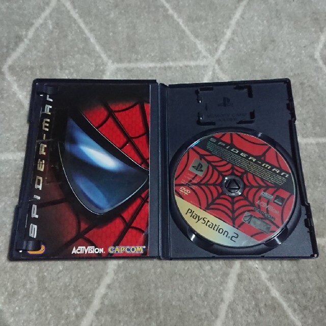 PlayStation2(プレイステーション2)のPS2 スパイダーマン エンタメ/ホビーのゲームソフト/ゲーム機本体(家庭用ゲームソフト)の商品写真