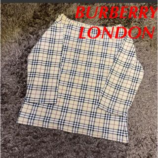 バーバリー(BURBERRY)のバーバリーロンドン　ノバチェック　ブラウス　BURBERRY 英国製　イギリス(シャツ/ブラウス(長袖/七分))