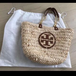 トリーバーチ(Tory Burch)の【美品】トリーバーチ かごバッグ(トートバッグ)