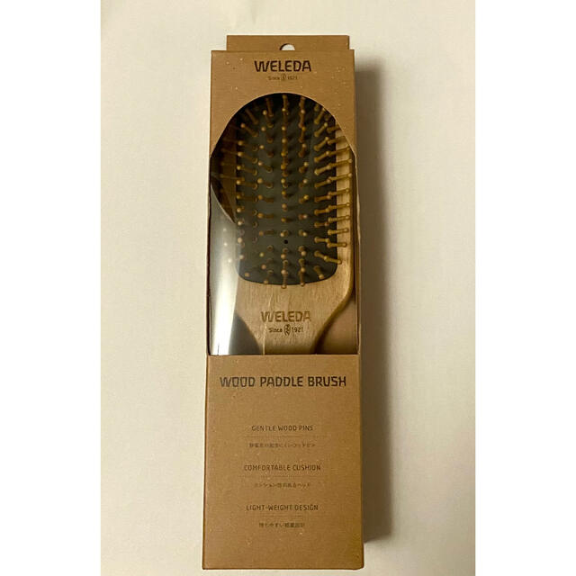 WELEDA(ヴェレダ)のWELEDA WOOD PADDLE BRUSH      コスメ/美容のヘアケア/スタイリング(ヘアブラシ/クシ)の商品写真