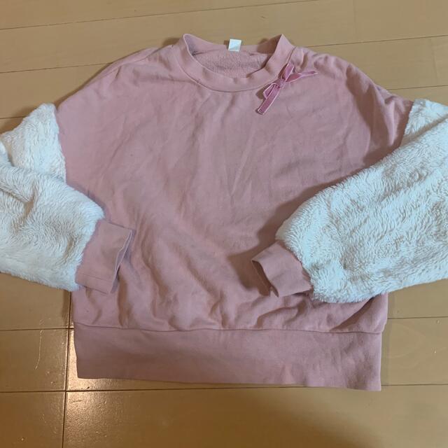 SunnyLandscape(サニーランドスケープ)のアプレレクール  トレーナー　140 キッズ/ベビー/マタニティのキッズ服女の子用(90cm~)(Tシャツ/カットソー)の商品写真