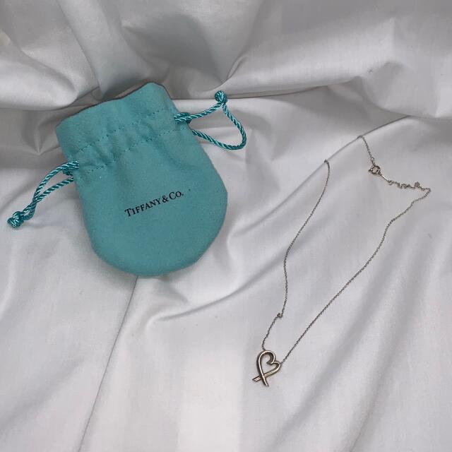 Tiffany オープンハート ネックレス