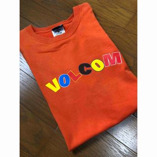 ボルコム(volcom)のVOLCOM ポルコム Tシャツ オレンジ ロゴTシャツ Mサイズ(Tシャツ/カットソー(半袖/袖なし))