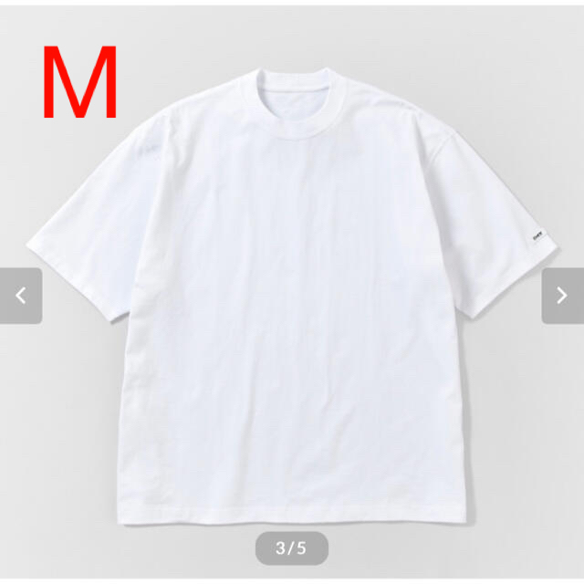 バラ売り　裾ロゴ　3PACK T-SHIRTS WHITE Lサイズ