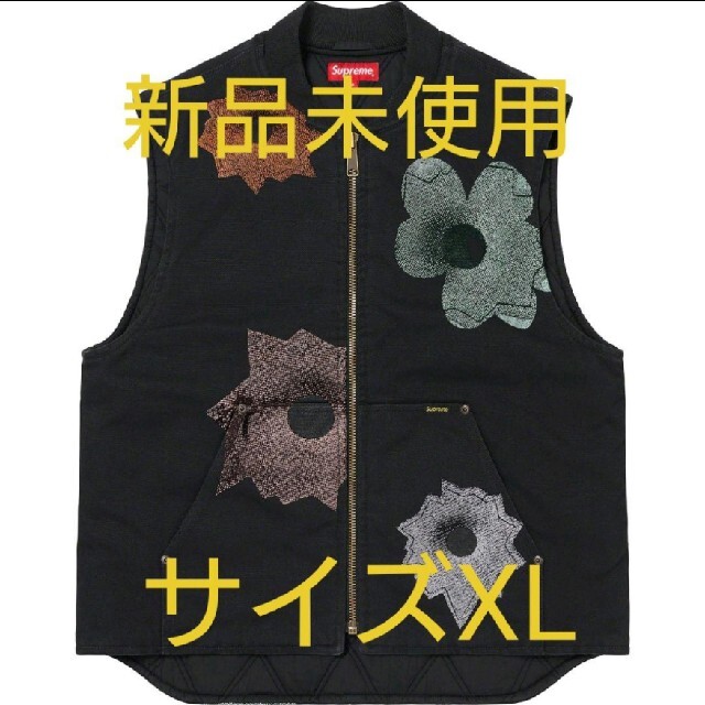 Nate Lowman Work Vest  ネイトローマン サイズXL