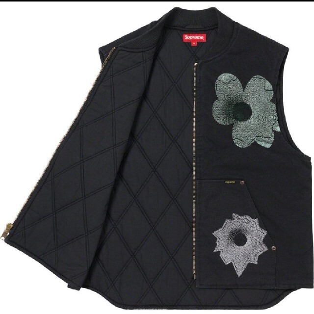 Nate Lowman Work Vest  ネイトローマン サイズXL