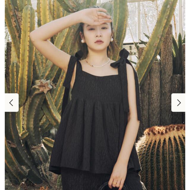 【新品・未使用】joieve swan cami ブラウス black