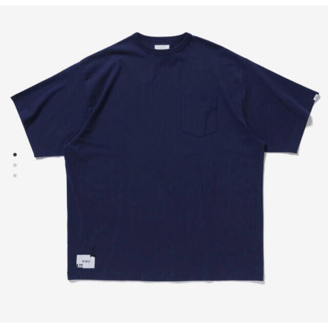 Mサイズ WTAPS AH SSZ BLANK TEE NAVY A.H.Tシャツ/カットソー(半袖/袖なし)