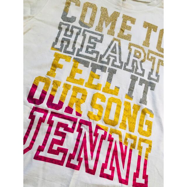 JENNI(ジェニィ)の⑩150 jenni ダンス  Tシャツ キッズ/ベビー/マタニティのキッズ服女の子用(90cm~)(Tシャツ/カットソー)の商品写真