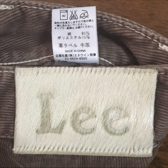 Lee(リー)の【 Lee 】 ミニ スカート チャコールグレー コーデュロイ レディースのスカート(ミニスカート)の商品写真