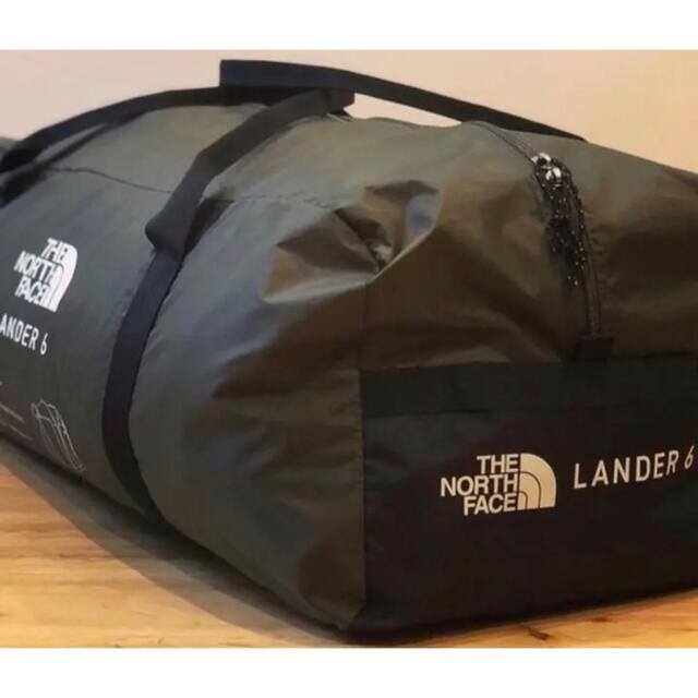 ランダー6 ノースフェイス　LANDER6 THE NORTH FACE3＋1収納サイズ