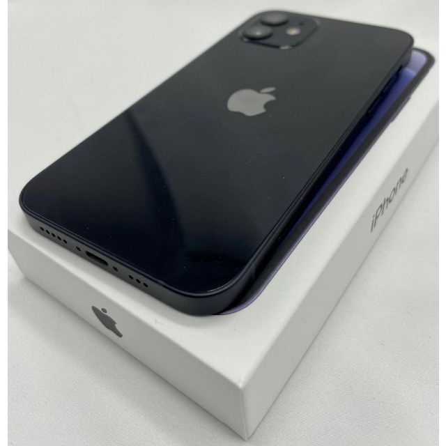 Apple(アップル)のiPhone12 ブラック 64GB 本体 新品 黒 未使用 購入申請無し スマホ/家電/カメラのスマートフォン/携帯電話(スマートフォン本体)の商品写真