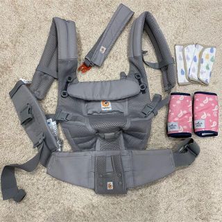 エルゴベビー(Ergobaby)のエルゴベビー　ベビーキャリア　3ポジション　ADAPT クールエア(抱っこひも/おんぶひも)