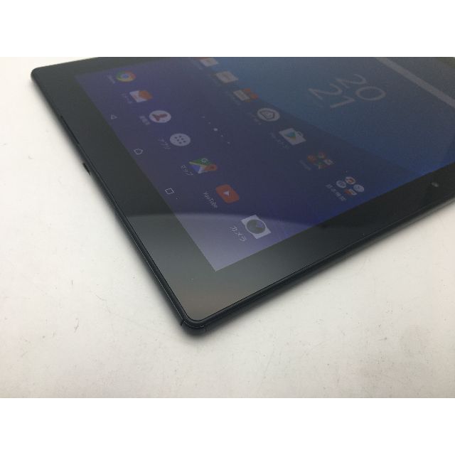 R742 SIMフリーXperia Z4 Tablet SOT31黒訳あり傷が目立ち使用感有り