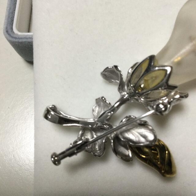ハイジュエリー14金ホワイトゴールド水晶ダイヤブローチ ハイジュエリー14金ホワイトゴールド水晶ダイヤブローチ
