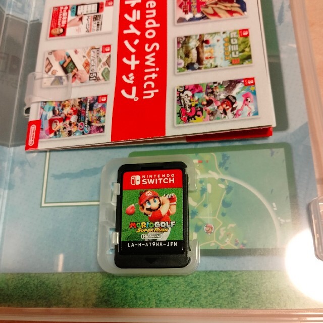 Nintendo Switch(ニンテンドースイッチ)のマリオゴルフ スーパーラッシュ Switch エンタメ/ホビーのゲームソフト/ゲーム機本体(家庭用ゲームソフト)の商品写真