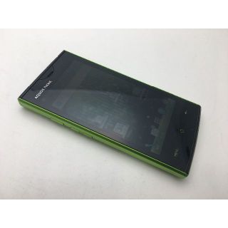 シャープ(SHARP)のsoftbank AQUOS PHONE 103SH グリーン◆中古◆398(スマートフォン本体)