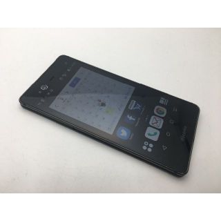 フジツウ(富士通)のSIMフリー docomo arrows NX F-01J ブラック中古399(スマートフォン本体)