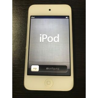 アイポッドタッチ(iPod touch)のiPod touch 第４世代　32GB ホワイト(ポータブルプレーヤー)