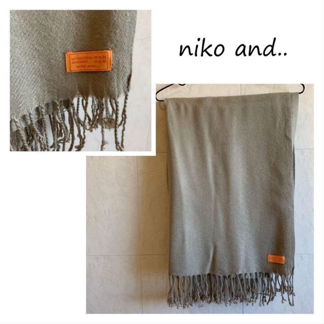 niko and...(ニコアンド)のniko and.. ニコアンド 大判ショール レディースのファッション小物(マフラー/ショール)の商品写真