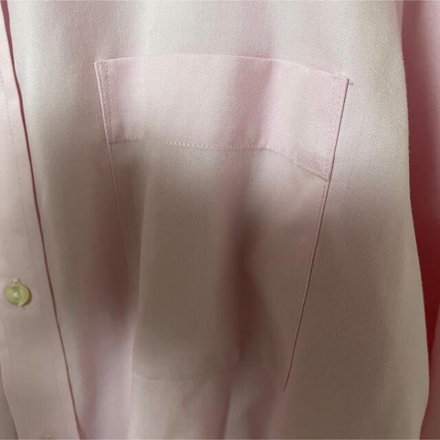 UNIQLO(ユニクロ)の【送料無料】ユニクロ カジュアルシャツ L ピンク メンズ ビジネス 中古 メンズのトップス(シャツ)の商品写真