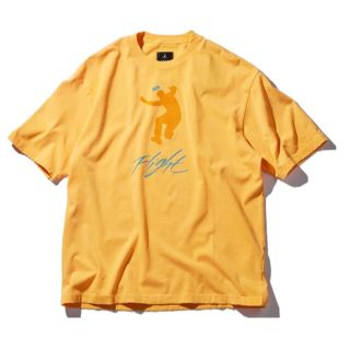 ナイキ(NIKE)のユニオン×ジョーダン★フューチャー イズ ナウ GFX Tee ★オレンジ XS(Tシャツ/カットソー(七分/長袖))