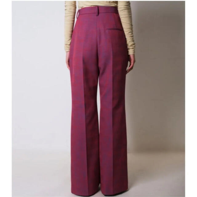 IRENE アイレネ Mix Color Fabric Trousers ピンク