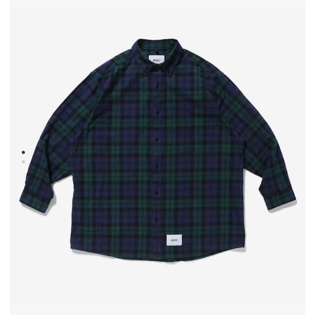 W)taps(ダブルタップス)のBD 02 / LS / COTTON. FLANNEL. TEXTILE メンズのトップス(シャツ)の商品写真