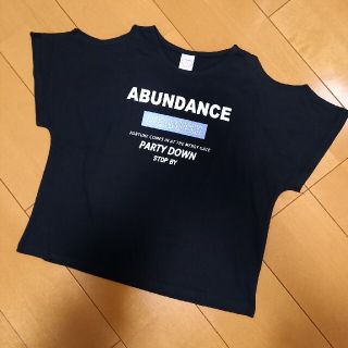 肩あきTシャツ(Tシャツ/カットソー)