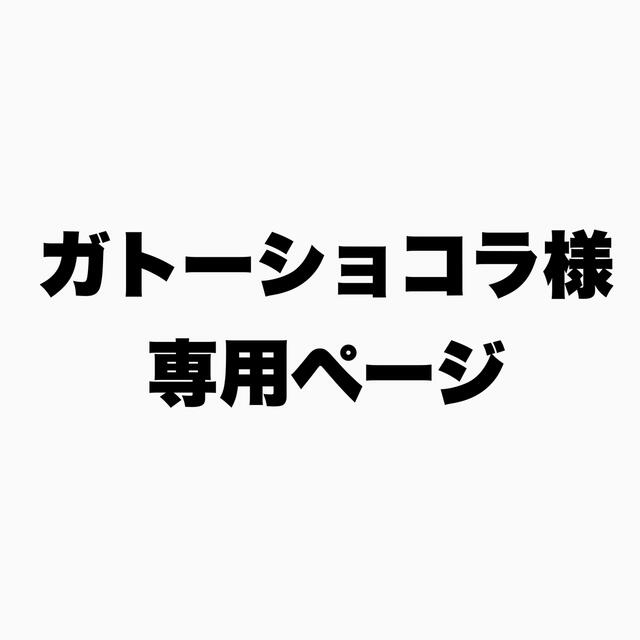 ガトーショコラ様専用ページ | フリマアプリ ラクマ