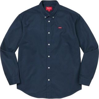 シュプリーム(Supreme)のsupreme small box shirt light navy Mサイズ(シャツ)