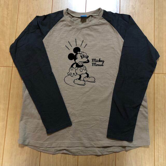 Disney(ディズニー)のやしの実様　専用　ミッキーマウス　長tシャツ 160  ディズニー キッズ/ベビー/マタニティのキッズ服男の子用(90cm~)(Tシャツ/カットソー)の商品写真