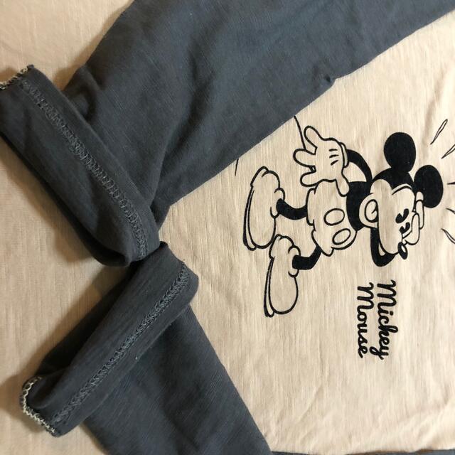 Disney(ディズニー)のやしの実様　専用　ミッキーマウス　長tシャツ 160  ディズニー キッズ/ベビー/マタニティのキッズ服男の子用(90cm~)(Tシャツ/カットソー)の商品写真