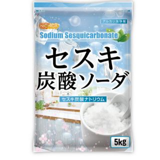 新品未開封　大容量セスキ炭酸ソーダ　5kg NICHIGA(洗剤/柔軟剤)