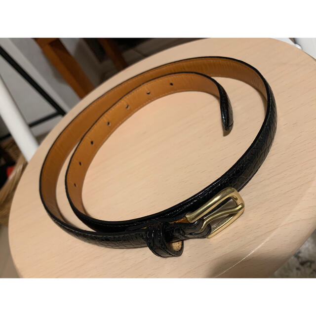 Scye(サイ)のScye Press Croco Dress Belt メンズのファッション小物(ベルト)の商品写真