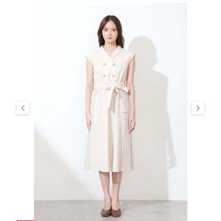 ジルバイジルスチュアート(JILL by JILLSTUART)のJILL by JILLSTUART ダブルブレストトレンチワンピース(ひざ丈ワンピース)