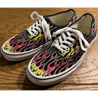 ヴァンズ(VANS)のVANS /AUTHENTIC /FLAME BLACK /SIZE:US 9 (スニーカー)