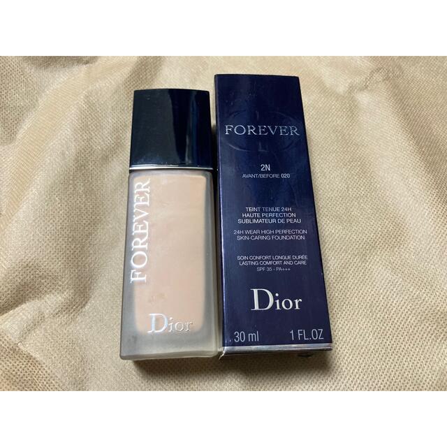 Dior(ディオール)のディオールスキン フォーエヴァー フルイド マット(旧) 2N コスメ/美容のベースメイク/化粧品(ファンデーション)の商品写真