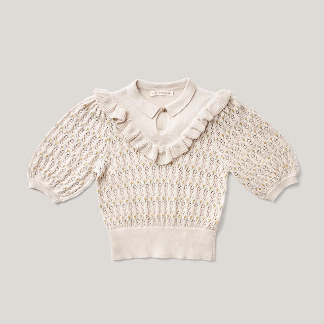 SOOR PLOOM(ソーアプルーム)のsoor ploom knit 8y キッズ/ベビー/マタニティのキッズ服女の子用(90cm~)(ニット)の商品写真