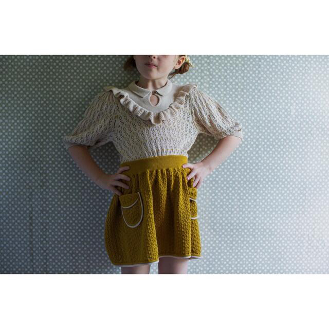 SOOR PLOOM(ソーアプルーム)のsoor ploom knit 8y キッズ/ベビー/マタニティのキッズ服女の子用(90cm~)(ニット)の商品写真