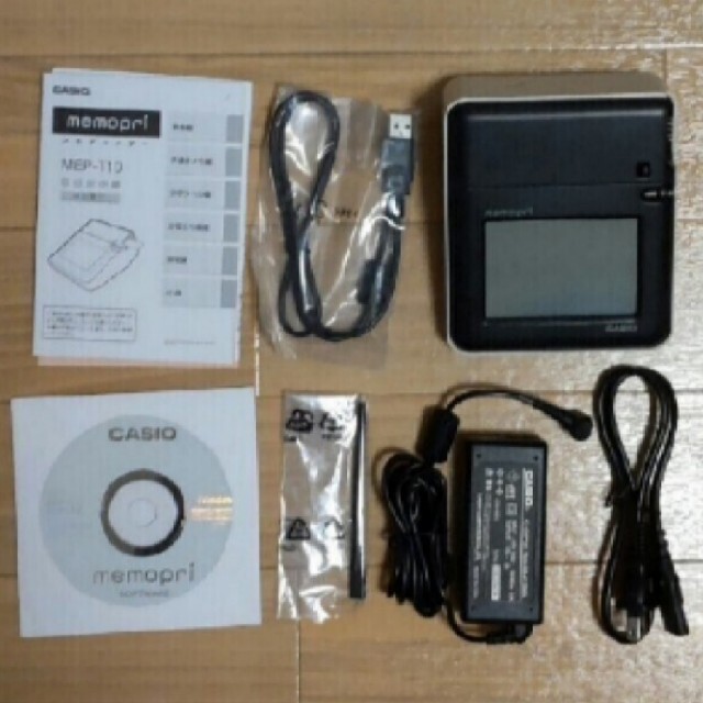 CASIO(カシオ)の【美品】CASIO カシオ memopri メモプリ 生産終了品 インテリア/住まい/日用品のオフィス用品(オフィス用品一般)の商品写真
