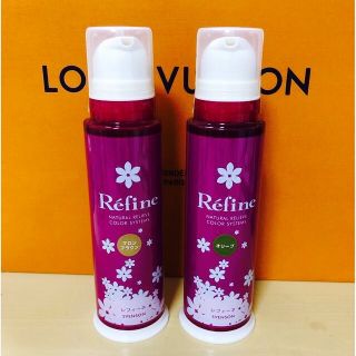 レフィーネ(Refine)の💕新品未開封💕Refine💕染毛料💕ナチュラスリリーブカラー💕2色set💕(カラーリング剤)