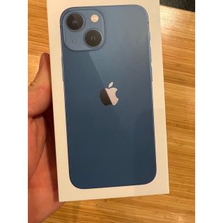 【新品・未開封】2022/4月購入iPhone13mini 128GB ブルー (スマートフォン本体)