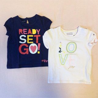 トミーヒルフィガー(TOMMY HILFIGER)の【美品】トミーヒルフィガー　Tシャツ2枚(Ｔシャツ)